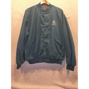 Vintage 90s Dunbrooke Workwear Jacket Mens XXL Lined Collared Repair Embroidered